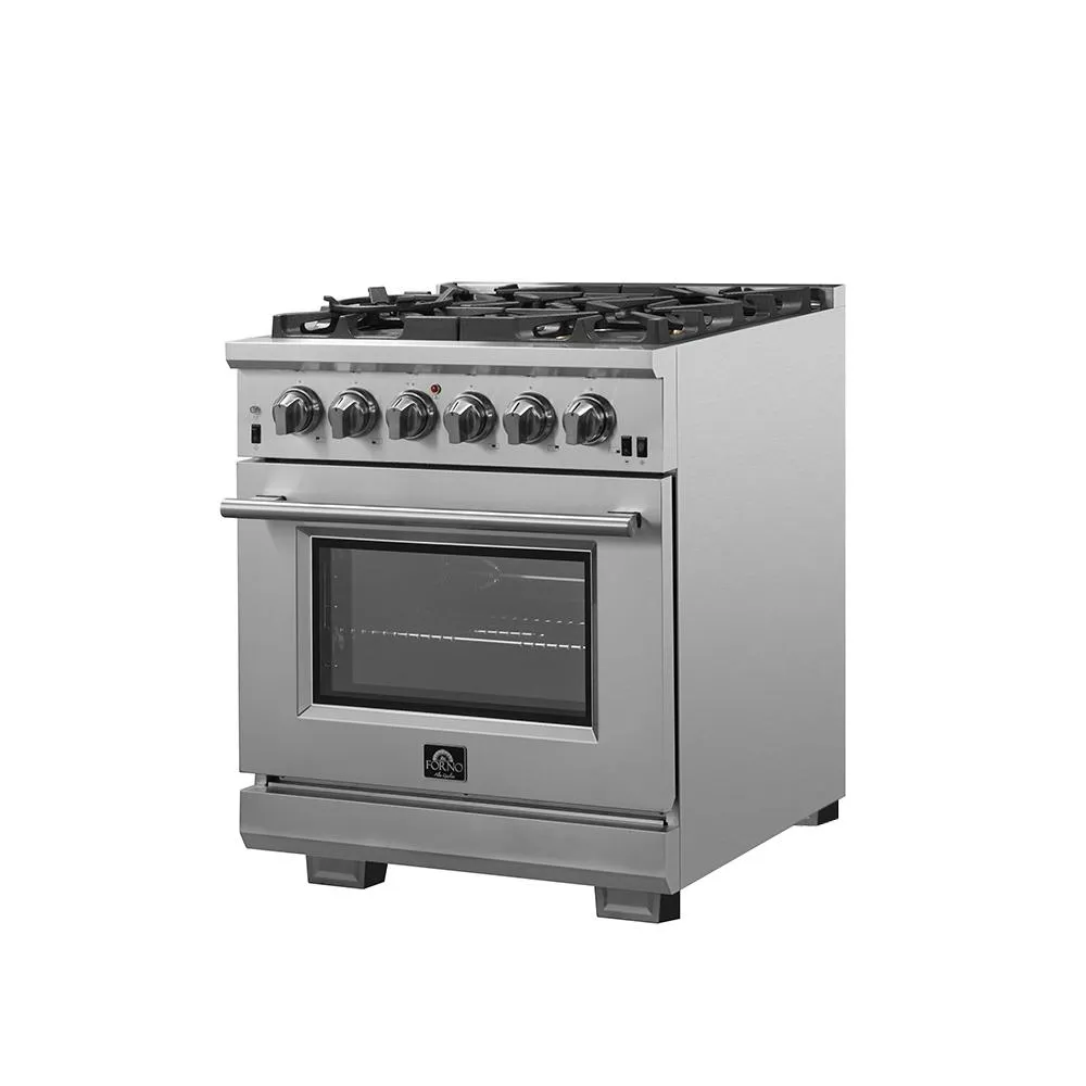 Forno FFSGS626030 Capriasca - Titanium Professional 30 Freestanding Gas Range