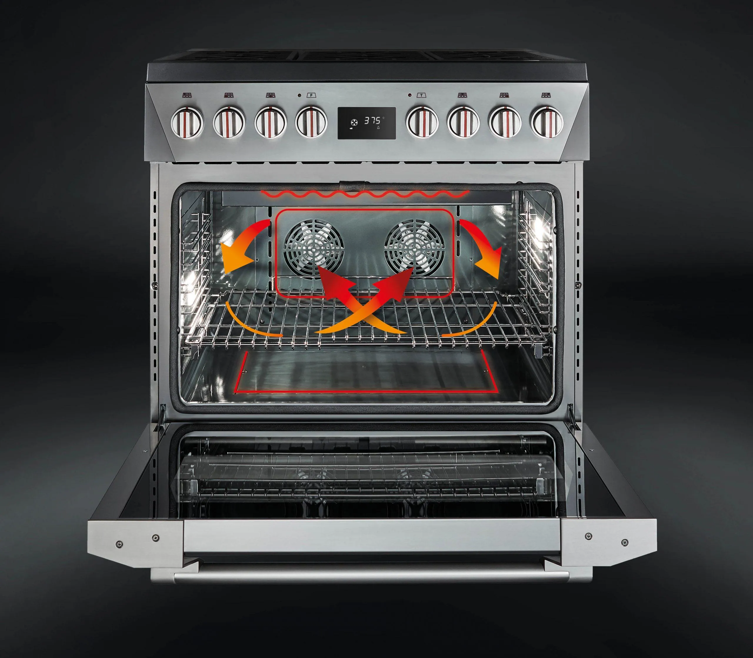 Forzacucina FR366DF 36 Professional Dual Fuel Range