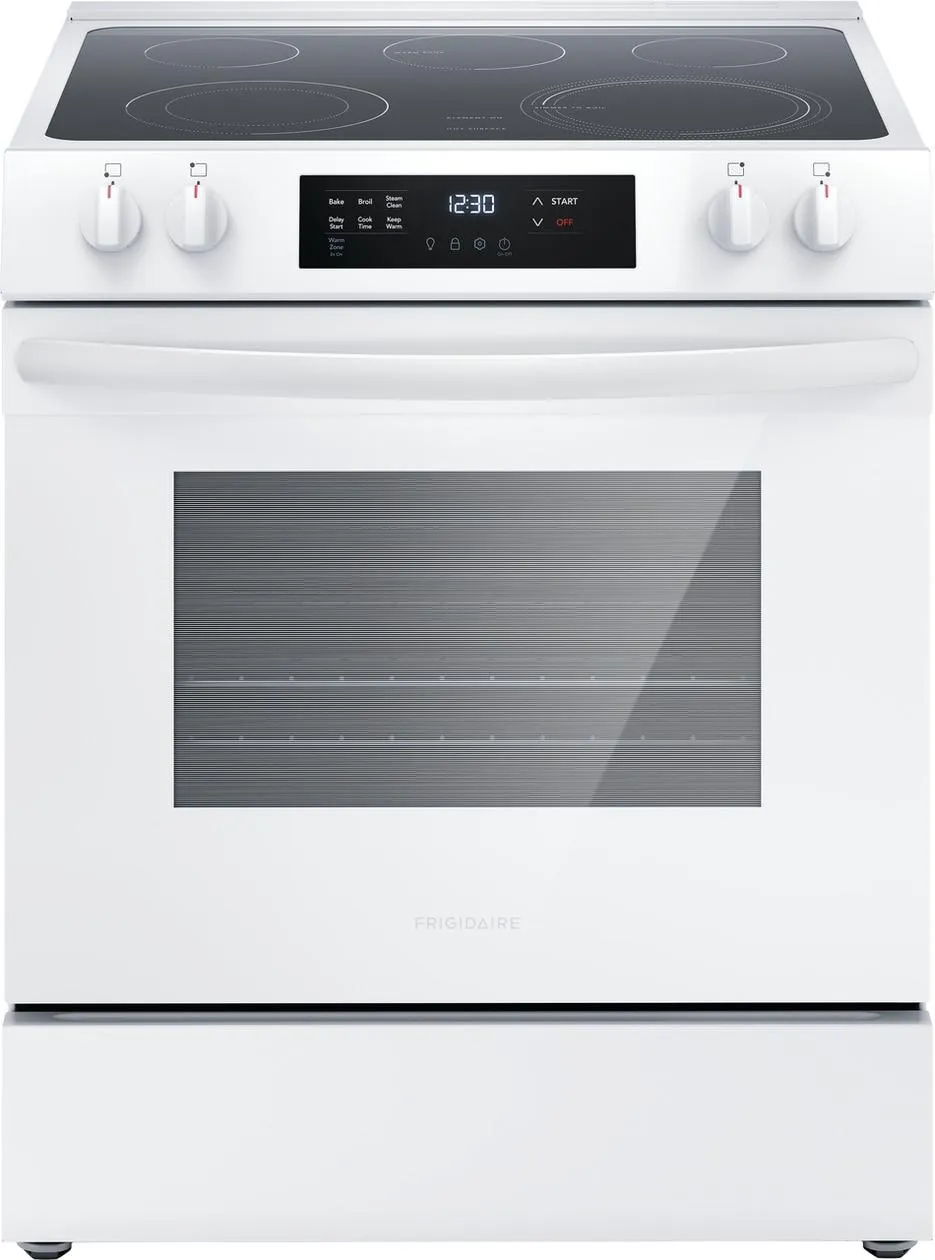 Frigidaire FCFE3062AW Frigidaire 30 Front Control Electric Range