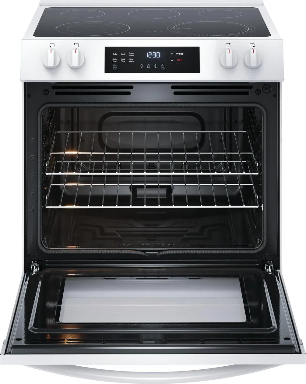 Frigidaire FCFE3062AW Frigidaire 30 Front Control Electric Range