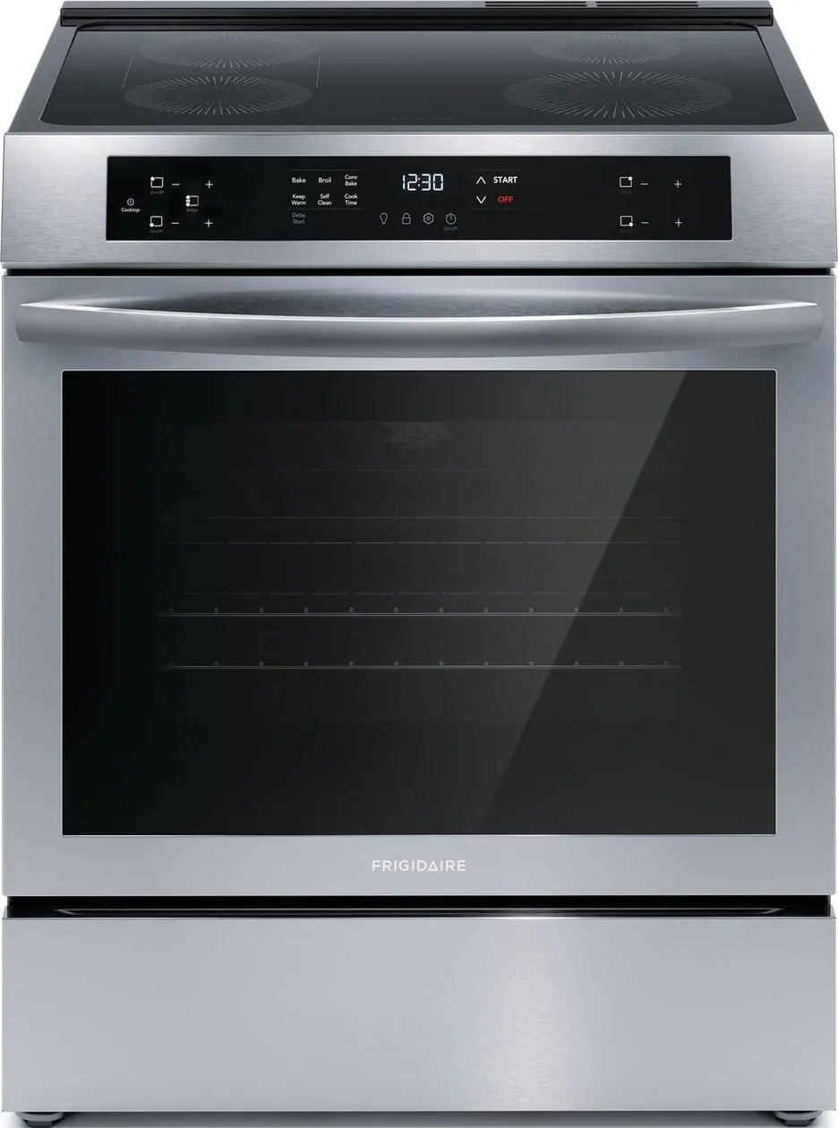 Frigidaire FCFI3083AS Frigidaire 30 Front Control Induction Range With Convection Bake