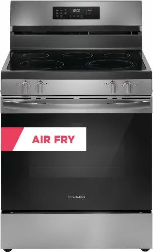 Frigidaire FCRE3083AS Frigidaire 30 Electric Range With Air Fry