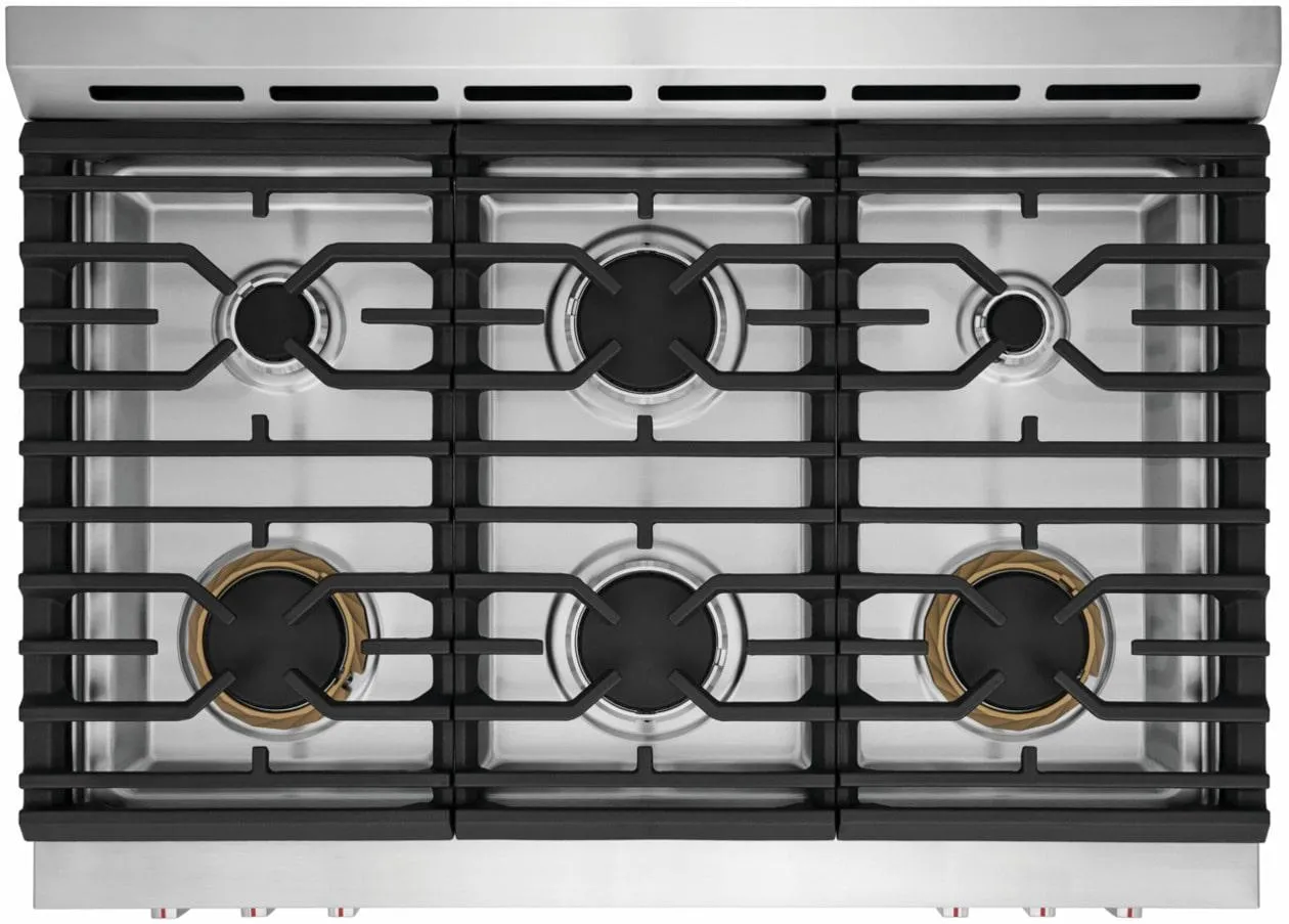 Frigidaire GCFD3661AF Frigidaire Gallery 36 Dual-Fuel Range With Air Fry