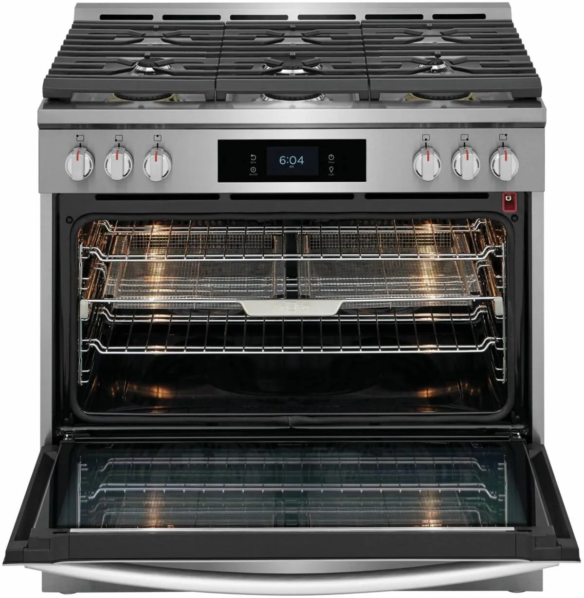 Frigidaire GCFD3661AF Frigidaire Gallery 36 Dual-Fuel Range With Air Fry
