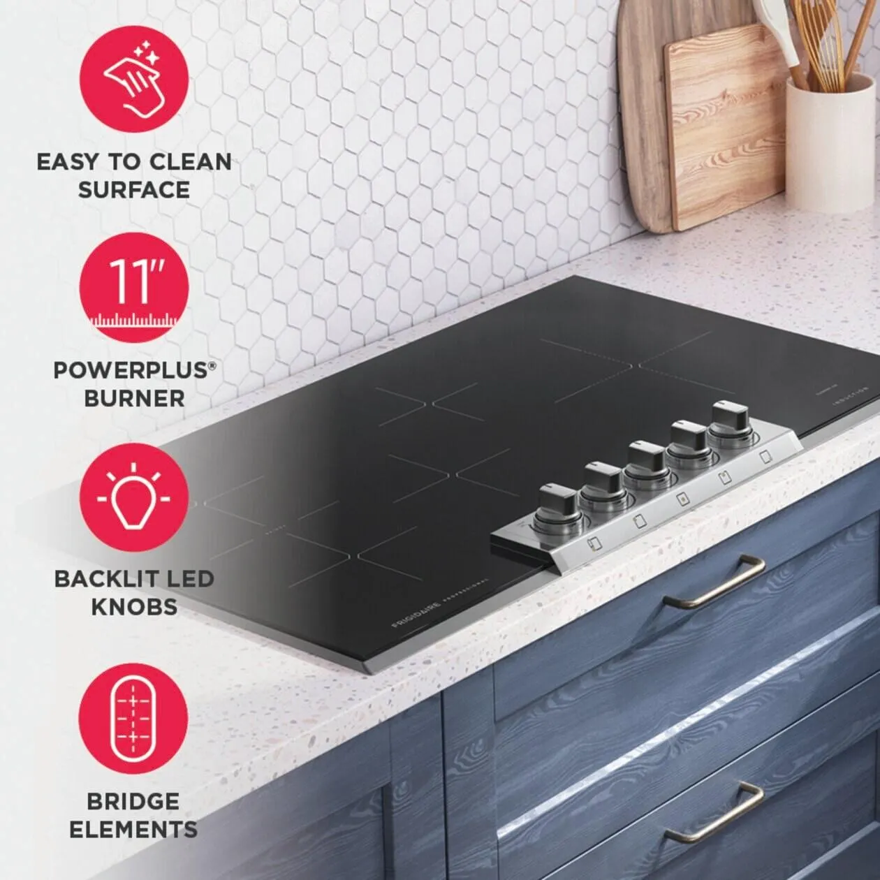 Frigidaire PCCI3680AF Frigidaire Professional 36 Induction Cooktop