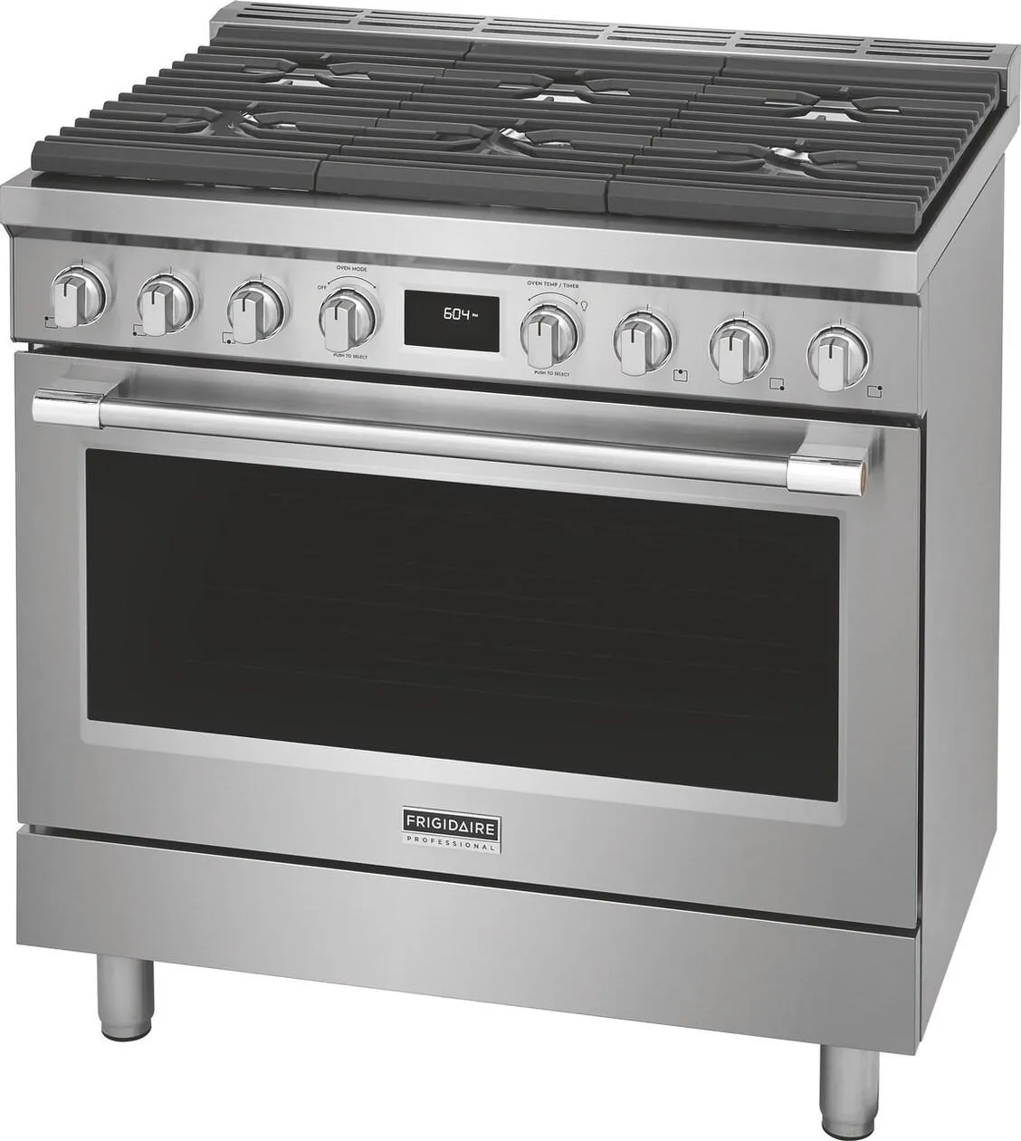 Frigidaire PCFD3670AF Frigidaire Professional 36 Dual-Fuel Freestanding Range