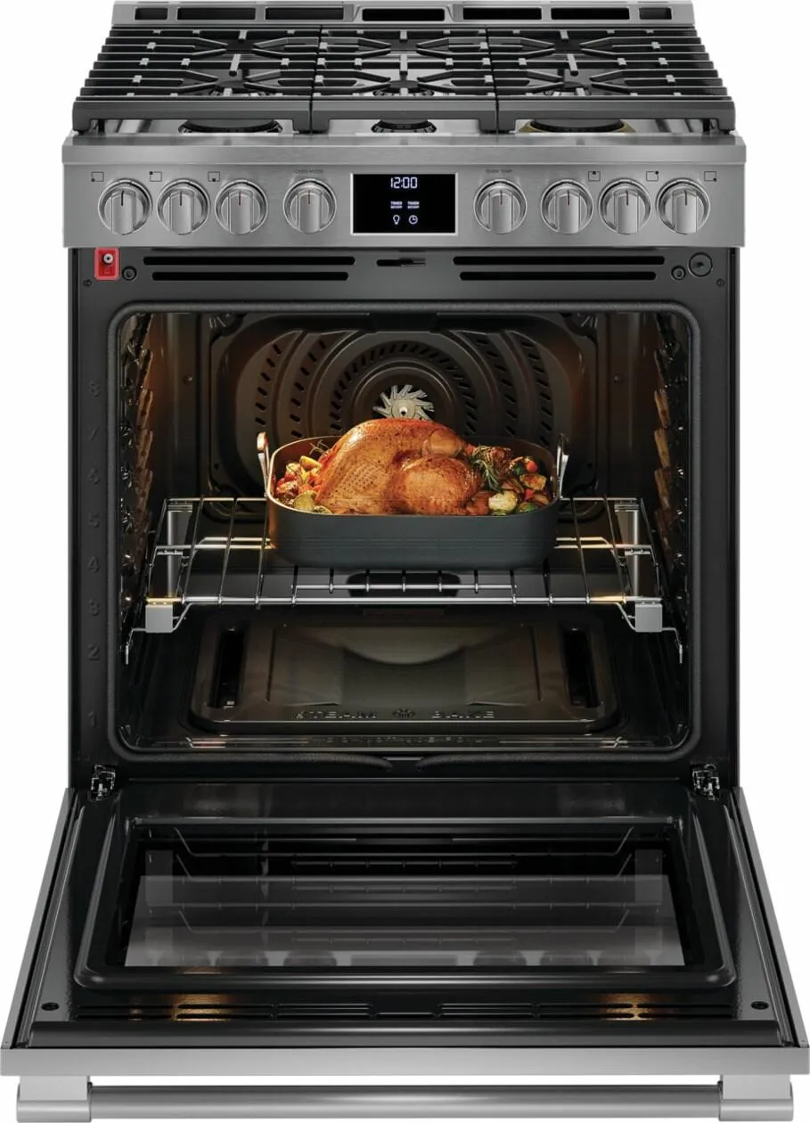 Frigidaire PCFG3080AF Frigidaire Professional 30 Gas Range With No Preheat And Air Fry