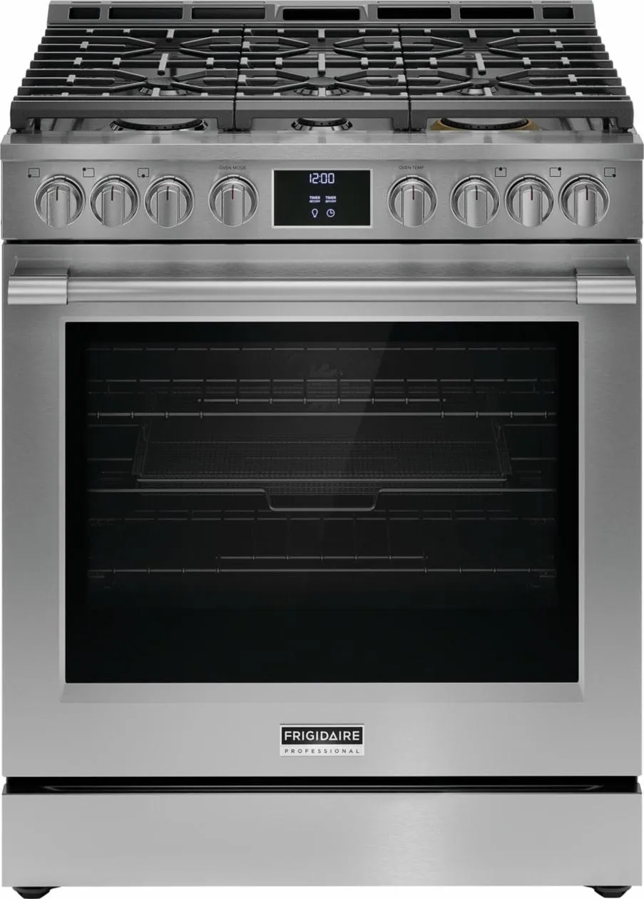 Frigidaire PCFG3080AF Frigidaire Professional 30 Gas Range With No Preheat And Air Fry