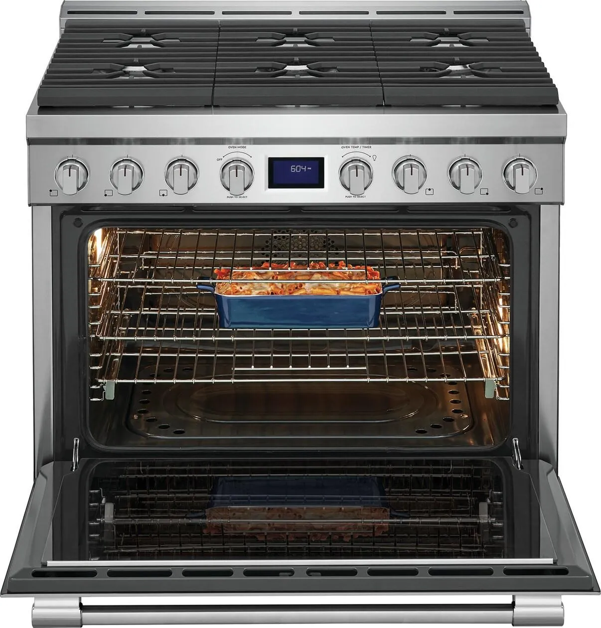 Frigidaire PCFG3670AF Frigidaire Professional 36 Front Control Freestanding Gas Range