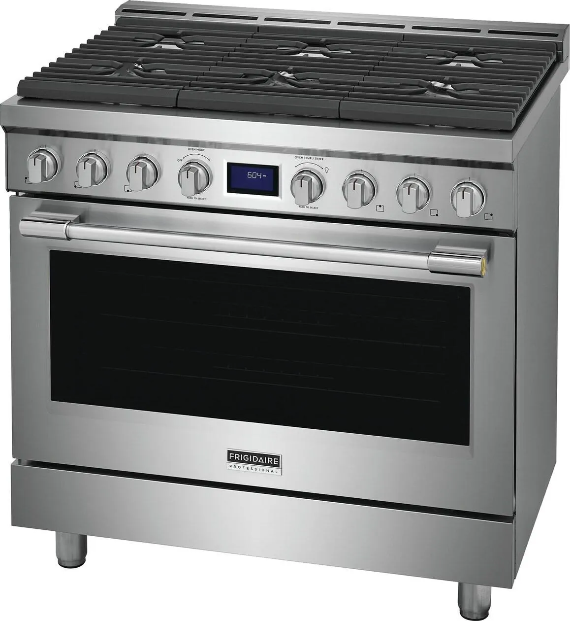 Frigidaire PCFG3670AF Frigidaire Professional 36 Front Control Freestanding Gas Range