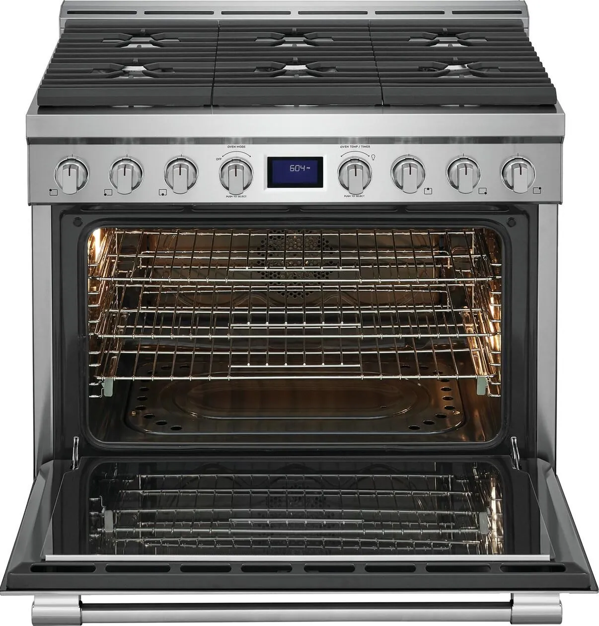 Frigidaire PCFG3670AF Frigidaire Professional 36 Front Control Freestanding Gas Range