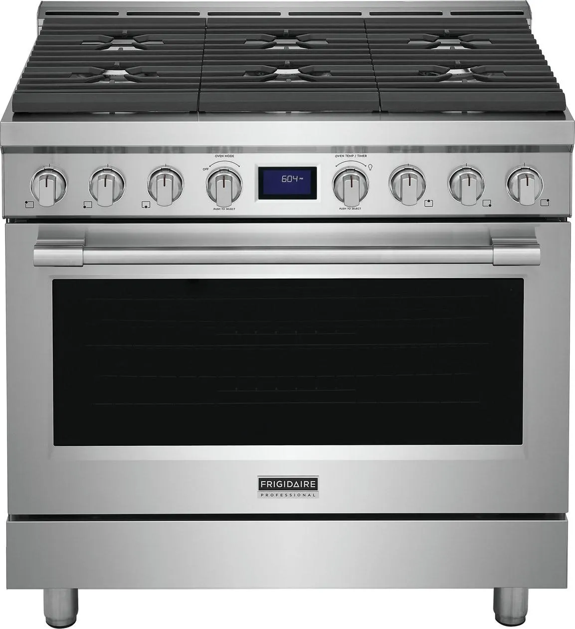 Frigidaire PCFG3670AF Frigidaire Professional 36 Front Control Freestanding Gas Range