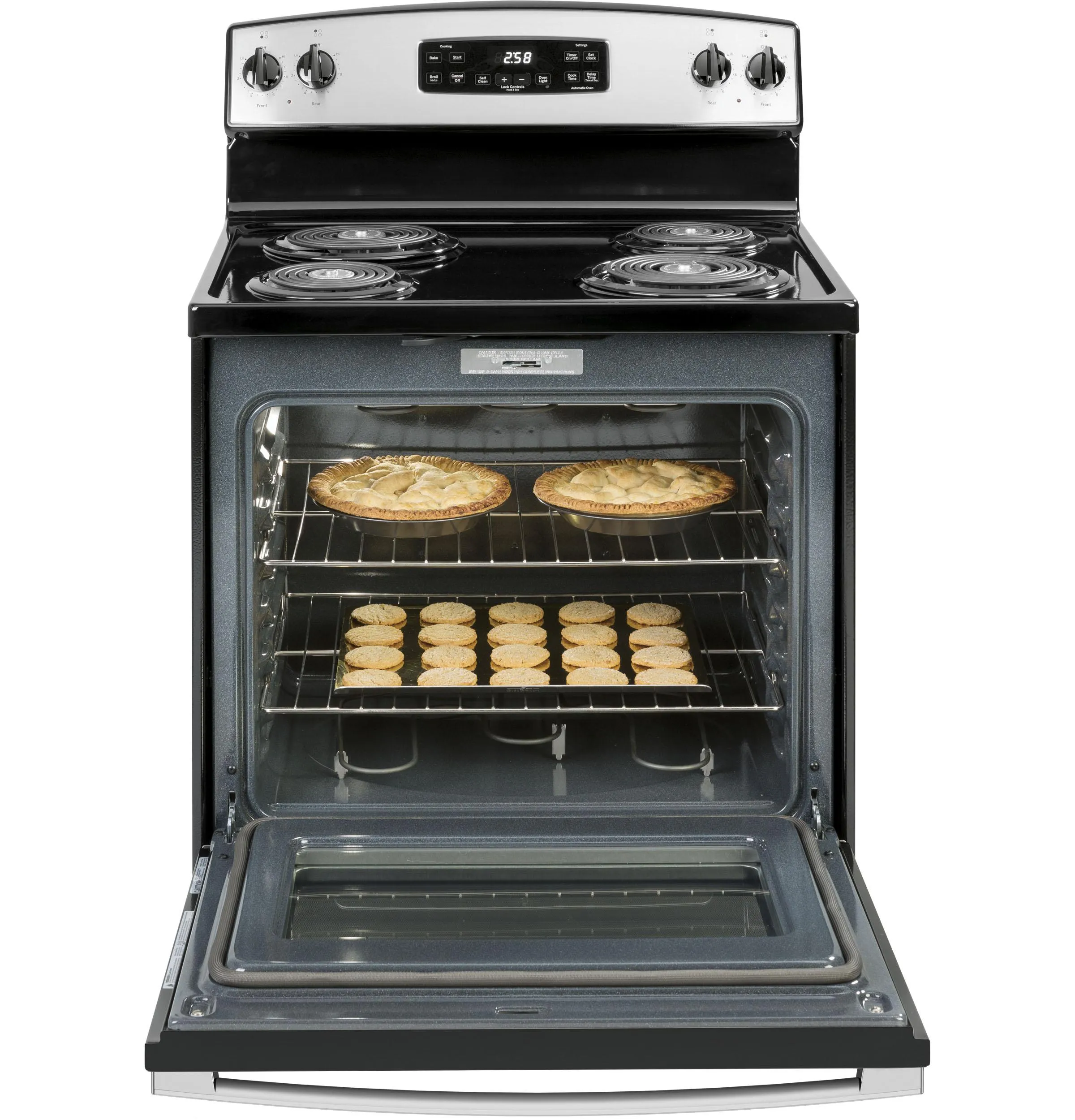 Ge Appliances JB258RTSS Ge 30 Free-Standing Self-Clean Electric Range