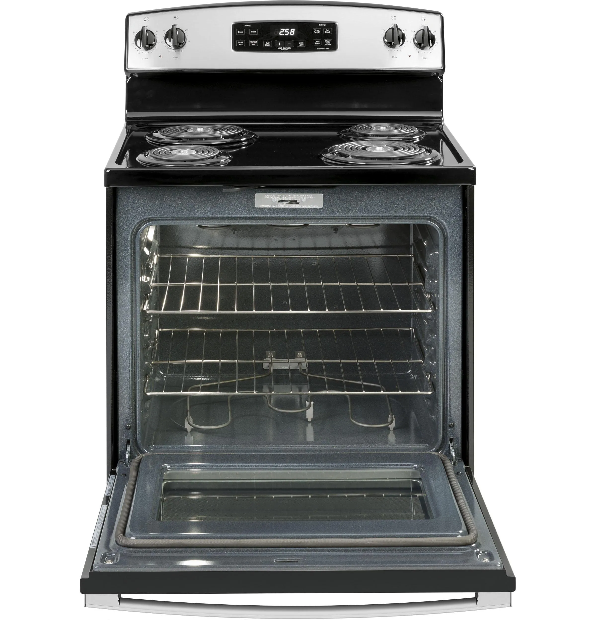 Ge Appliances JB258RTSS Ge 30 Free-Standing Self-Clean Electric Range