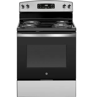 Ge Appliances JB258RTSS Ge 30 Free-Standing Self-Clean Electric Range