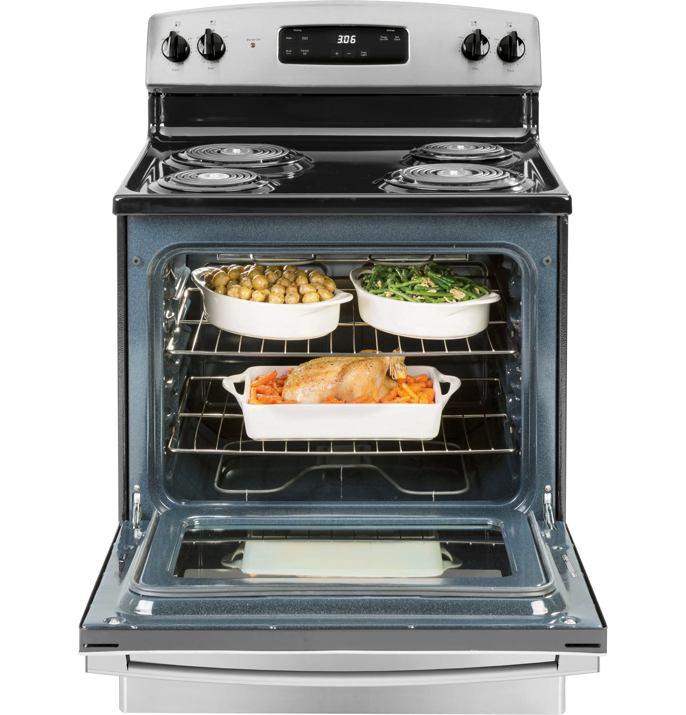 Ge Appliances JBS360RRSS Ge 30 Free-Standing Electric Range