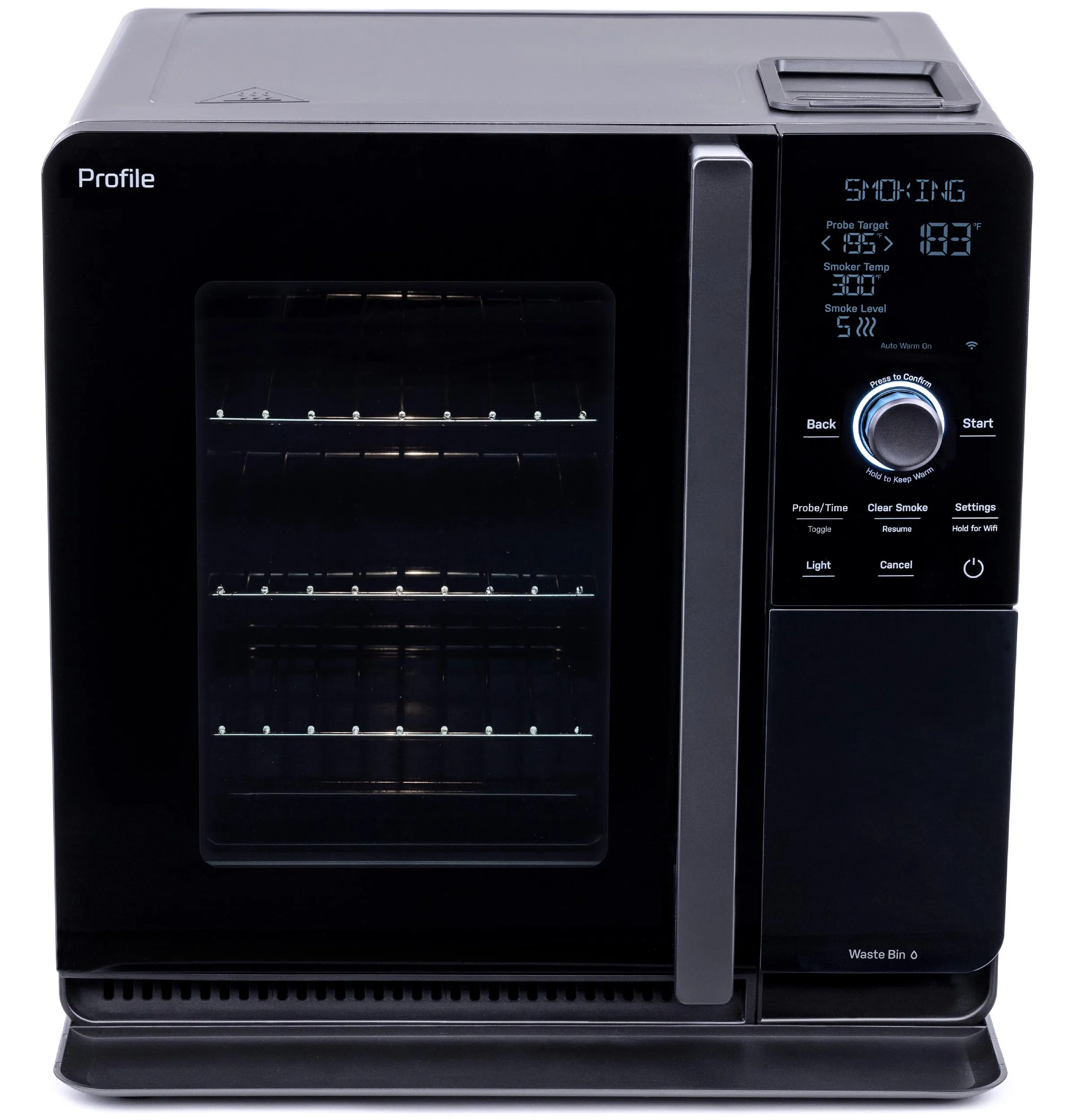 Ge Appliances P9SBAAS6VBB Ge Profile&#8482; Smart Indoor Smoker