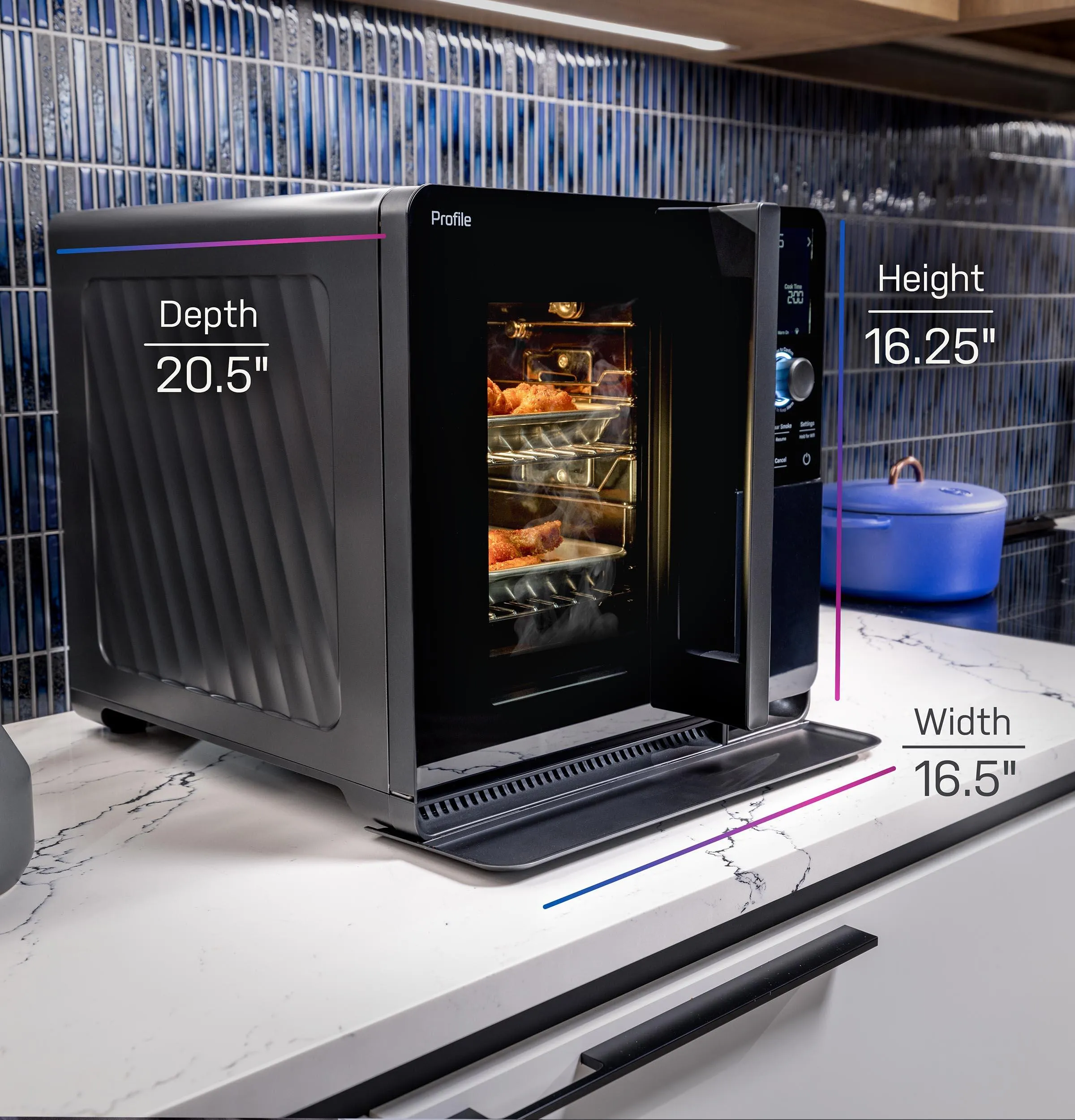 Ge Appliances P9SBAAS6VBB Ge Profile&#8482; Smart Indoor Smoker