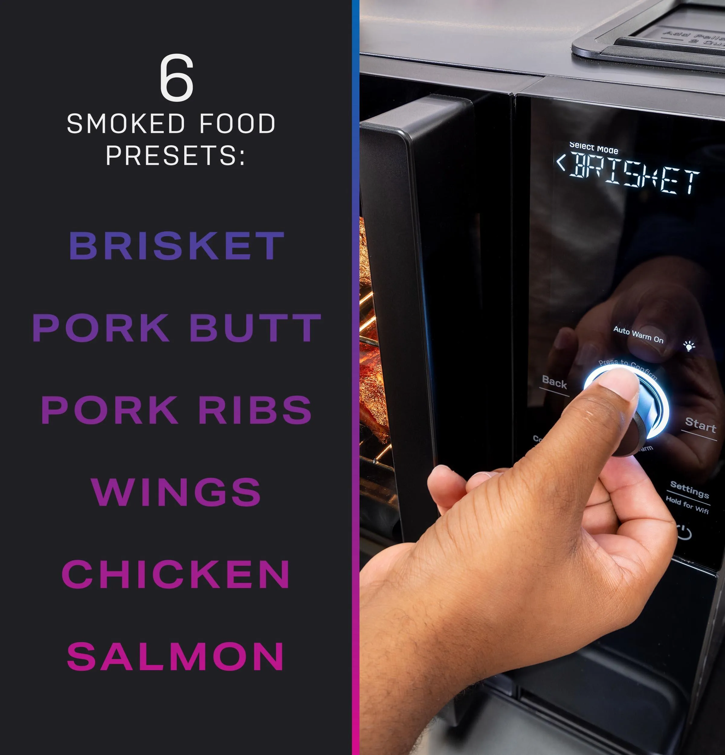 Ge Appliances P9SBAAS6VBB Ge Profile&#8482; Smart Indoor Smoker