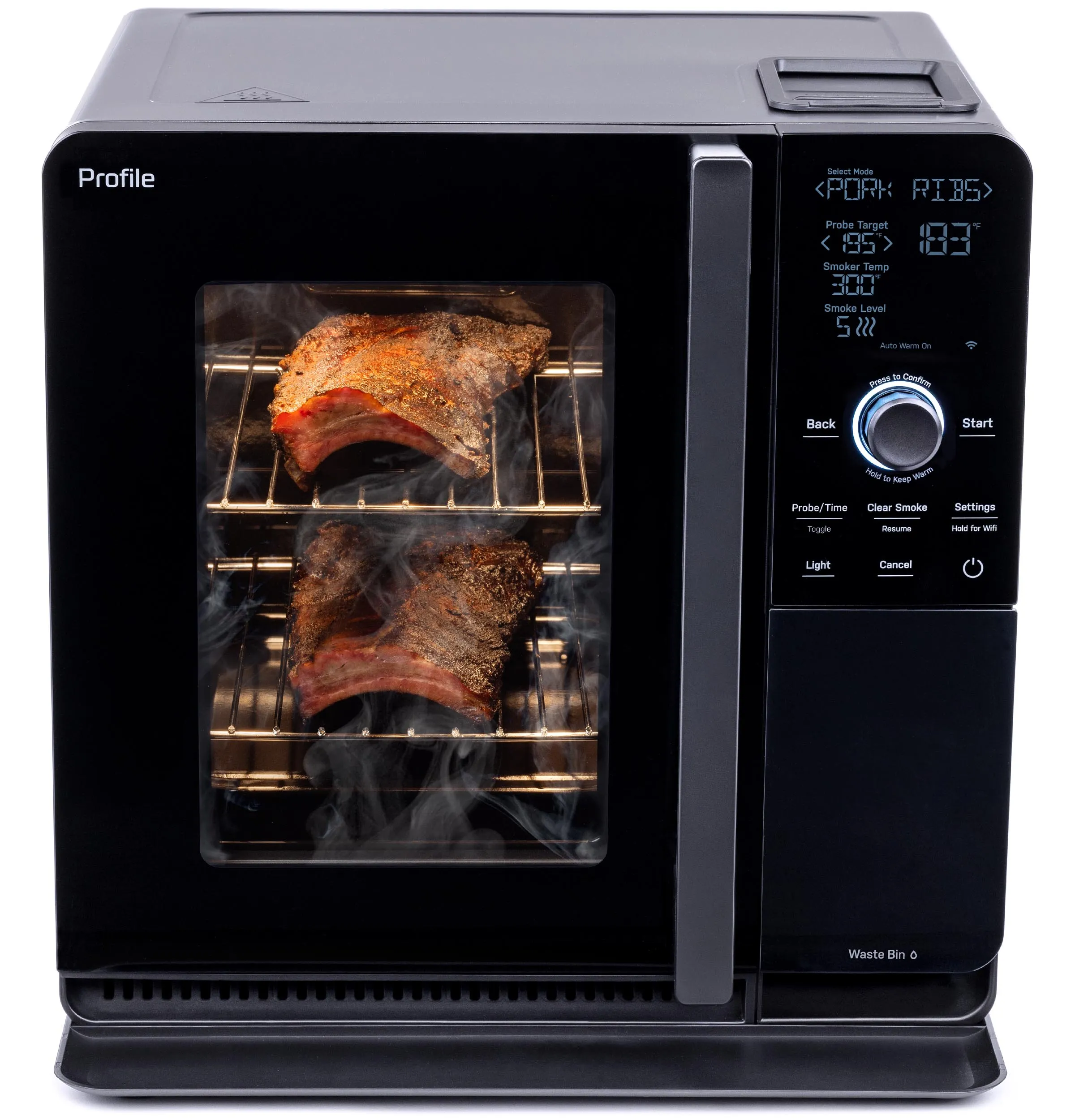 Ge Appliances P9SBAAS6VBB Ge Profile&#8482; Smart Indoor Smoker