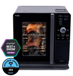 Ge Appliances P9SBAAS6VBB Ge Profile&#8482; Smart Indoor Smoker