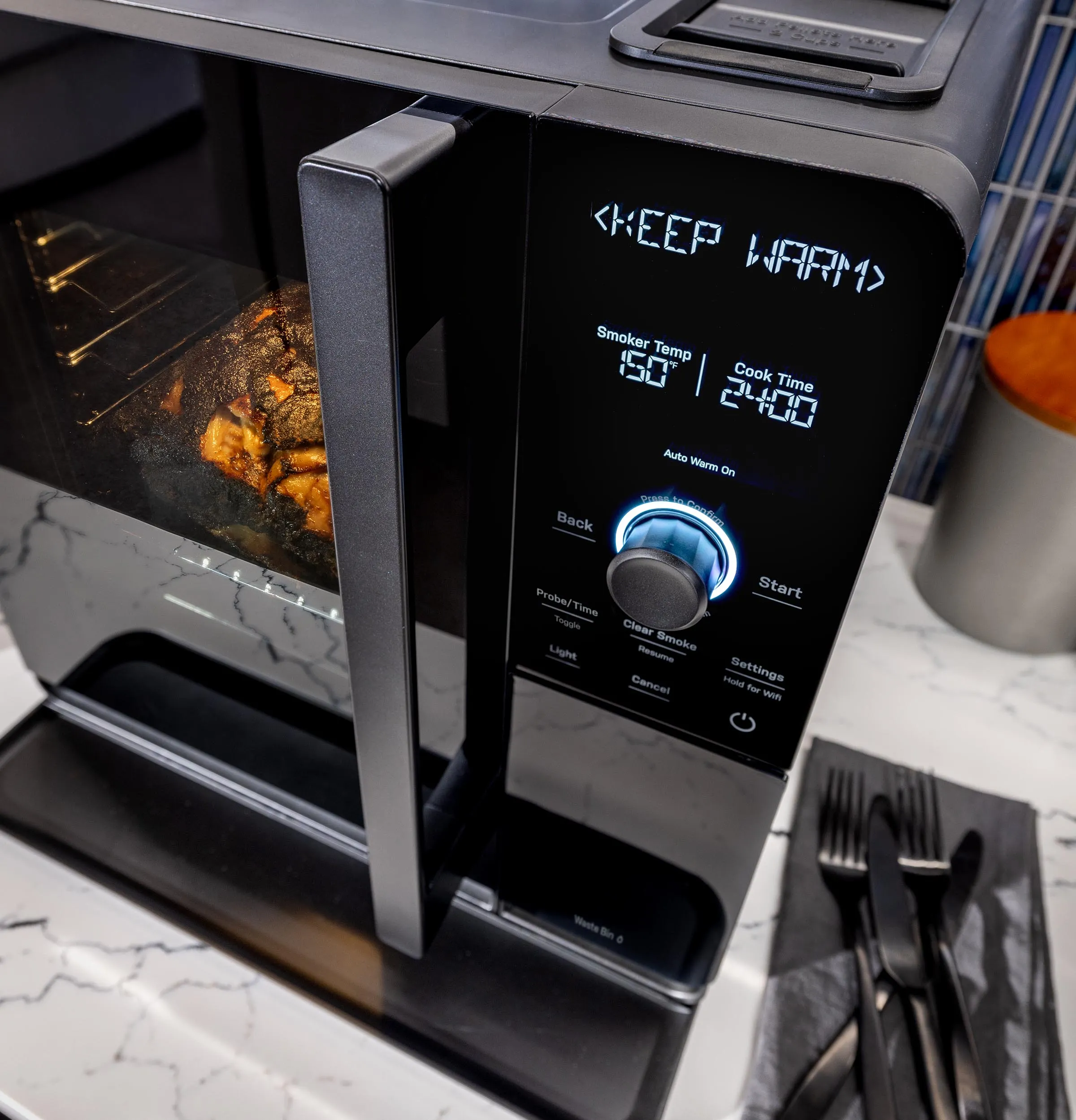Ge Appliances P9SBAAS6VBB Ge Profile&#8482; Smart Indoor Smoker