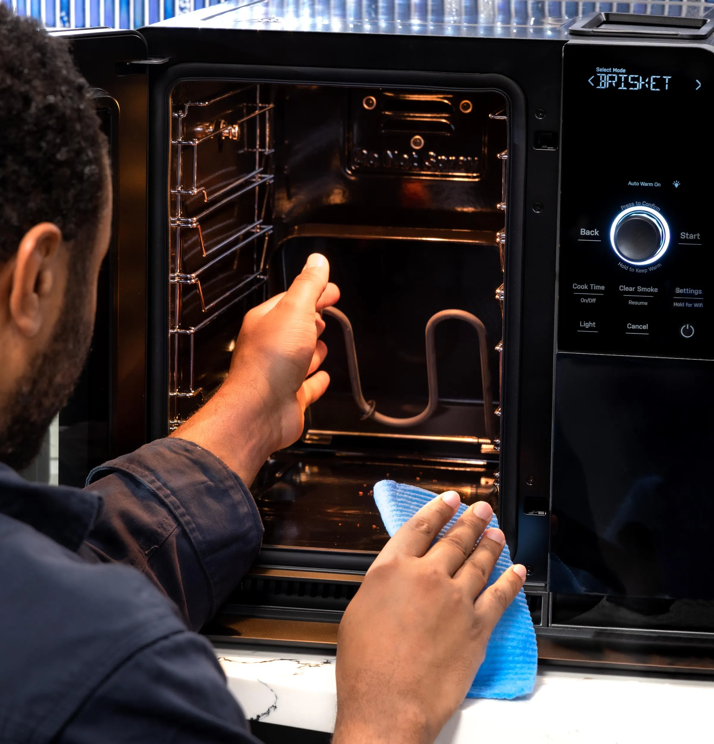Ge Appliances P9SBAAS6VBB Ge Profile&#8482; Smart Indoor Smoker