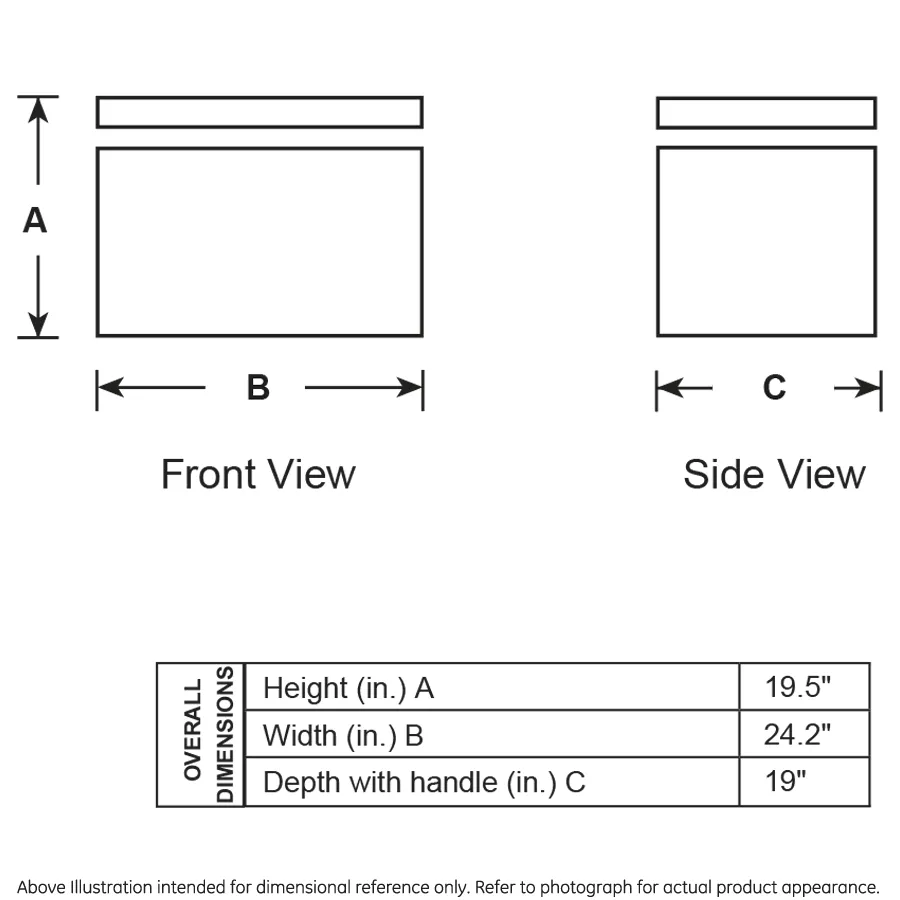 Ge Appliances PRV02ATTBB Ge Profile&#8482; Electric Cooler