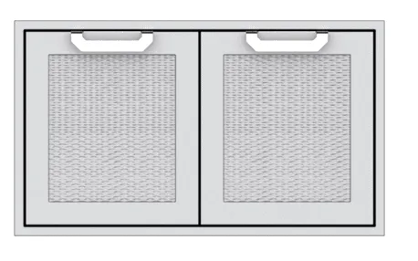 Hestan AGAD36DG Hestan 36 Double Access Doors Agad - Dark Grey (Custom Color: Pacific Fog)
