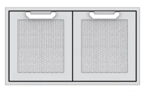 Hestan AGAD36DG Hestan 36 Double Access Doors Agad - Dark Grey (Custom Color: Pacific Fog)