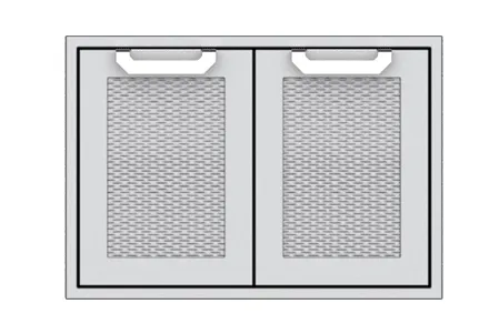 Hestan AGSD30DG Hestan 30 Double Door Storage Doors Agsd - Dark Grey (Custom Color: Pacific Fog)