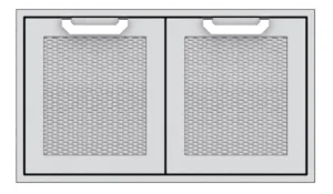 Hestan AGSD36DG Hestan 36 Double Storage Doors Agsd - Dark Grey (Custom Color: Pacific Fog)