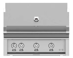 Hestan GSBR36LPDG Hestan 36 Liquid Propane Gas Built In Grill Gsbr36 - Dark Grey (Custom Color: Pacific Fog)