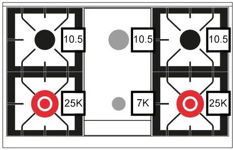 Ilve UPD40FWMPRA Professional Plus Ii 40 Inch Dual Fuel Natural Gas Freestanding Range In Ral Custom Color With Trim