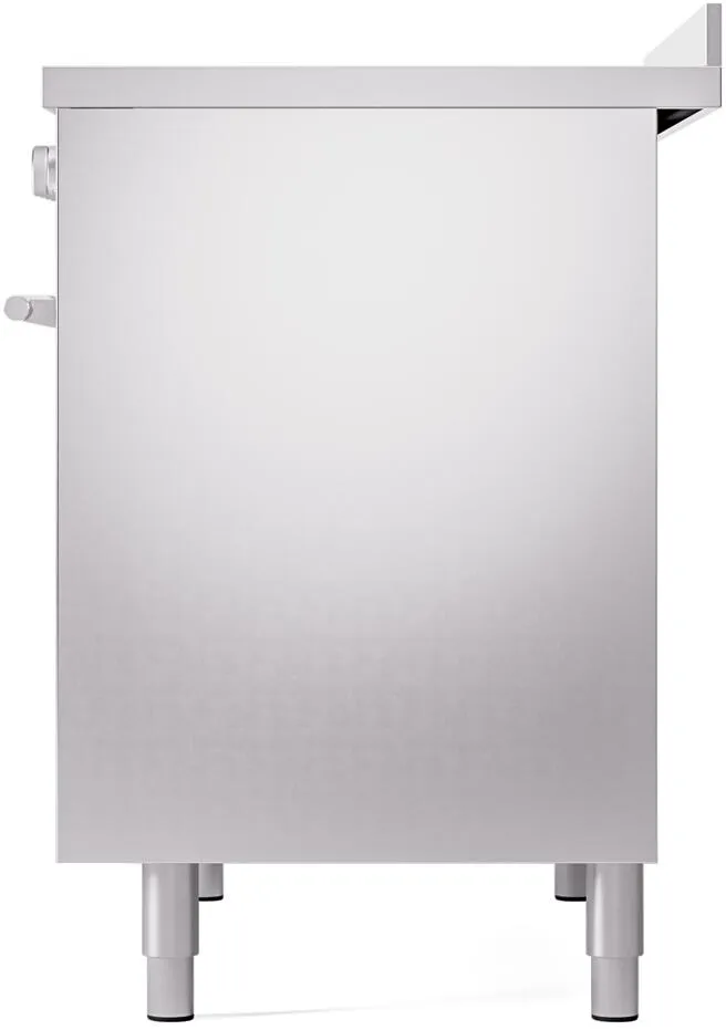 Ilve UPDI406WMPSS Professional Plus Ii 40 Inch Electric Freestanding Range In Stainless Steel With Trim