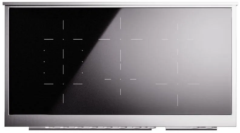 Ilve UPI486WMPSS Professional Plus Ii 48 Inch Electric Freestanding Range In Stainless Steel With Trim