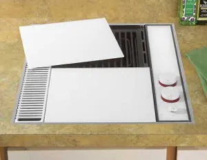 Jennair CVEX4100W Expressions&#8482; Collection Modular Electric Downdraft Cooktop