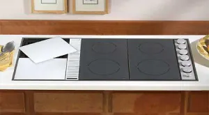 Jennair CVEX4370W Expressions&#8482; Collection Modular Electric Downdraft Cooktop