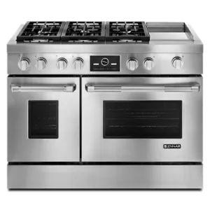 Jennair JDRP548WP Pro-Style 48 Dual-Fuel Range With Griddle And Multimode Convection