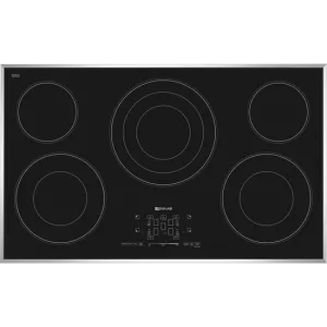 Jennair JEC4536BS 36-Inch Electric Radiant Cooktop With Glass-Touch Electronic Controls