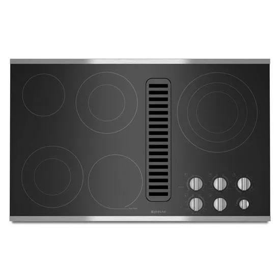 Jennair JED3536WS Jenn-Air Electric Radiant Downdraft Cooktop. 36 - Stainless Steel