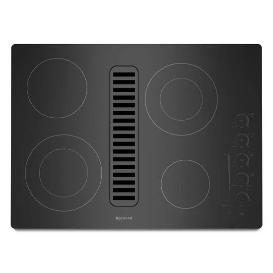 Jennair JED4430WB Jenn-Air Electric Radiant Downdraft Cooktop With Electronic Touch Control. 30 - Black