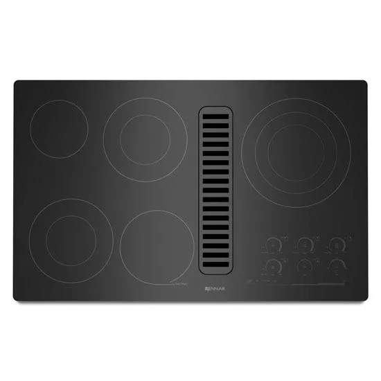 Jennair JED4536WB Jenn-Air Electric Radiant Downdraft Cooktop With Electronic Touch Control. 36 - Black