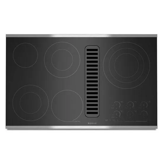 Jennair JED4536WS Jenn-Air Electric Radiant Downdraft Cooktop With Electronic Touch Control. 36 - Stainless Steel