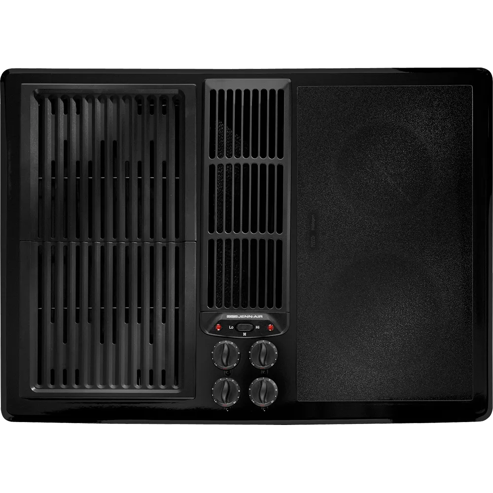 Jennair JED8230ADB Designer Line Modular Electric Downdraft Cooktop. 30
