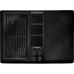Jennair JED8230ADB Designer Line Modular Electric Downdraft Cooktop. 30