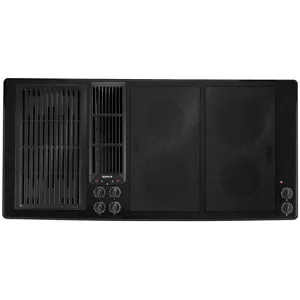 Jennair JED8345ADB Jenn-Air Designer Line Modular Electric Downdraft Cooktop. 45 - Black