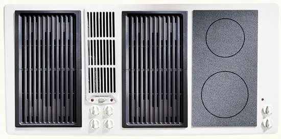 Jennair JED8345ADW 45 Designer Line Modular Electric Downdraft Cooktop