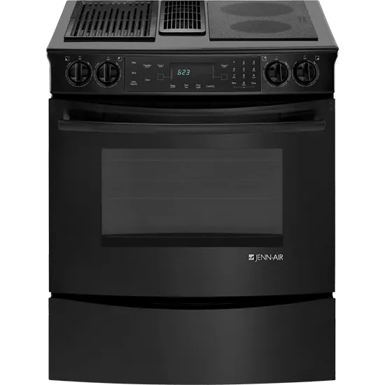 Jennair JES9750CAB Slide-In Modular Electric Downdraft Range. 30