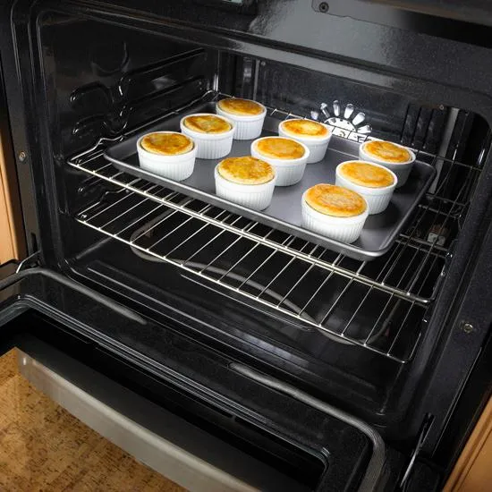 Jennair JES9860CAS Slide-In Modular Electric Downdraft Range With Convection. 30